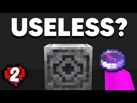 The Most Useless Block in Minecraft Hardcore...