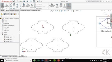 Solidworks - Hướng dẫn lệnh tạo khối - BLOCK
