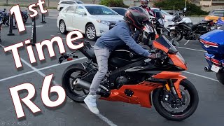 First Time On R6 | 2020 Yamaha R6 Review
