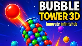 Bubble Tower 3D – Can You Beat THIS Score?! ||  MOST SATISFYING Bubble Tower 3D Gameplay! 😍