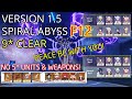 1.5 Spiral Abyss Floor 12 - 9 Stars Clear | Fischl & Razor Physical DPS | 4* Units & Weapons only