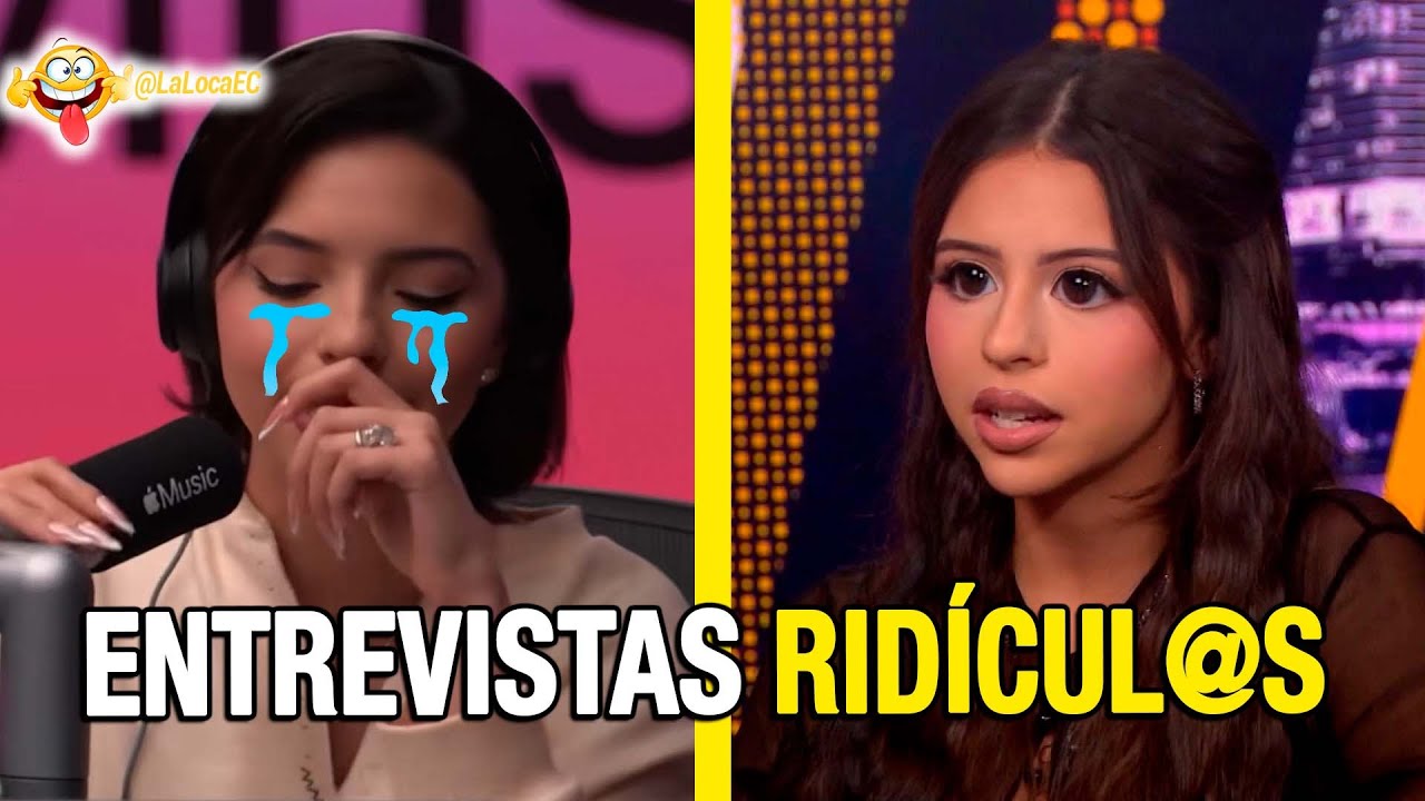 Las Entrevistas del 2025 más RIDÍCULAS  de Angela Aguilar.