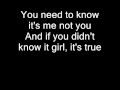 The Boy Is Mine - Glee Cast (Lyrics).flv