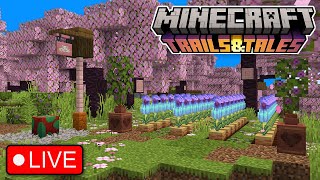 🔴LIVE - EXPLORING THE LATEST MINECRAFT 1.20 - TRAILS AND TALES UPDATE!!!