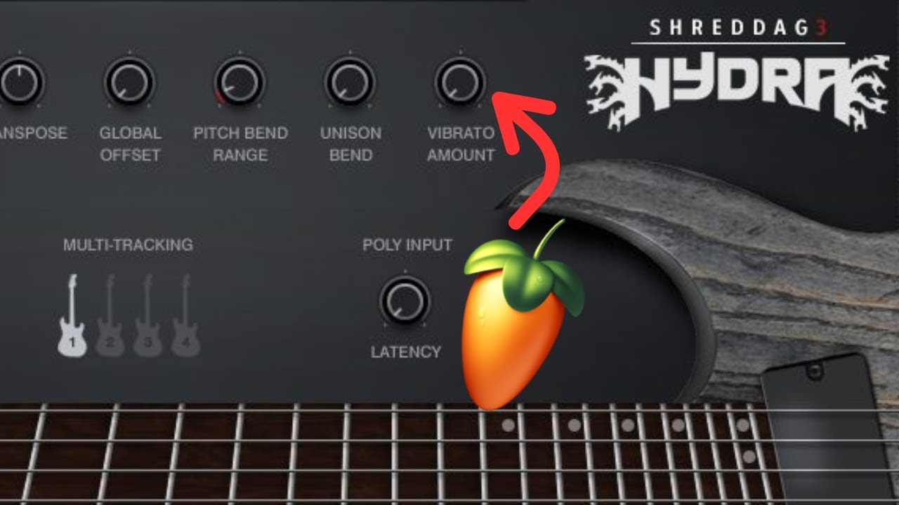 How To Automate Vibrato Amount in Shreddage 3 Hydra inside Fl Studio (2025)