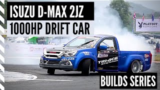 Rare Isuzu D-Max 2JZ Drift- Grumblo Builds Series Episode with Tech Specs