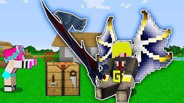ONE VÀ NOOB YETI CHẾ TẠO THÀNH CÔNG CÁNH RỒNG CÓ CHIÊU TRIỆU HỒI KIẾM CÁNH RỒNG TRONG MINECRAFT
