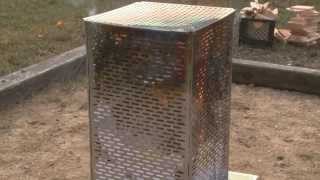 The DR Burn Cage. Backyard burning Done Right!