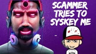 Scammer Tries to Syskey My Computer - Watch What Happens!