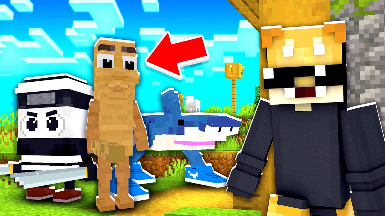 HO AGGIUNTO TUTTI I MEME BRAINROT ITALIANI AL MIO MONDO MINECRAFT E...