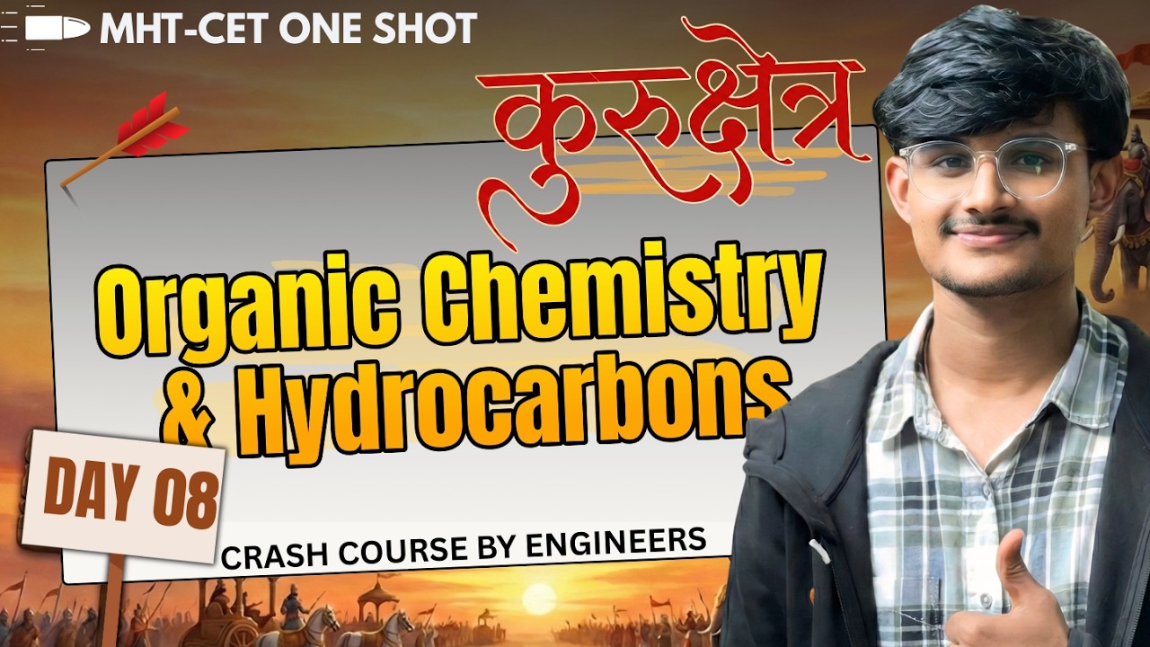 Organic Chemistry + Hydrocarbons | Complete Theory & IMP Questions | Kurukshetra Crash Course 🔥