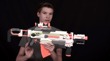 Nerf N-Strike Modulus ECS-10 Review and Shooting