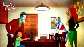 Harley And Ivy Asking Joker For Help Scene | Harley Quinn 3x04 Harley Goes To Joker's House