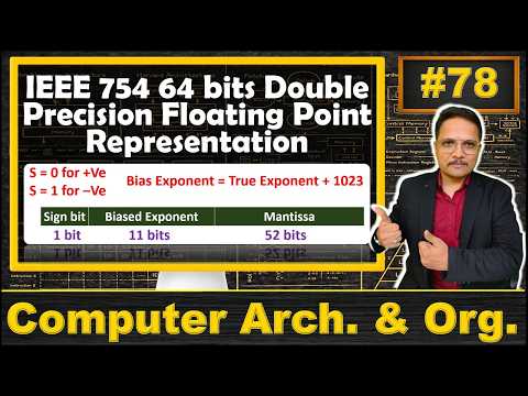 IEEE 754 Double Precision Floating Point Number Representation: Understanding the 64-bit Format