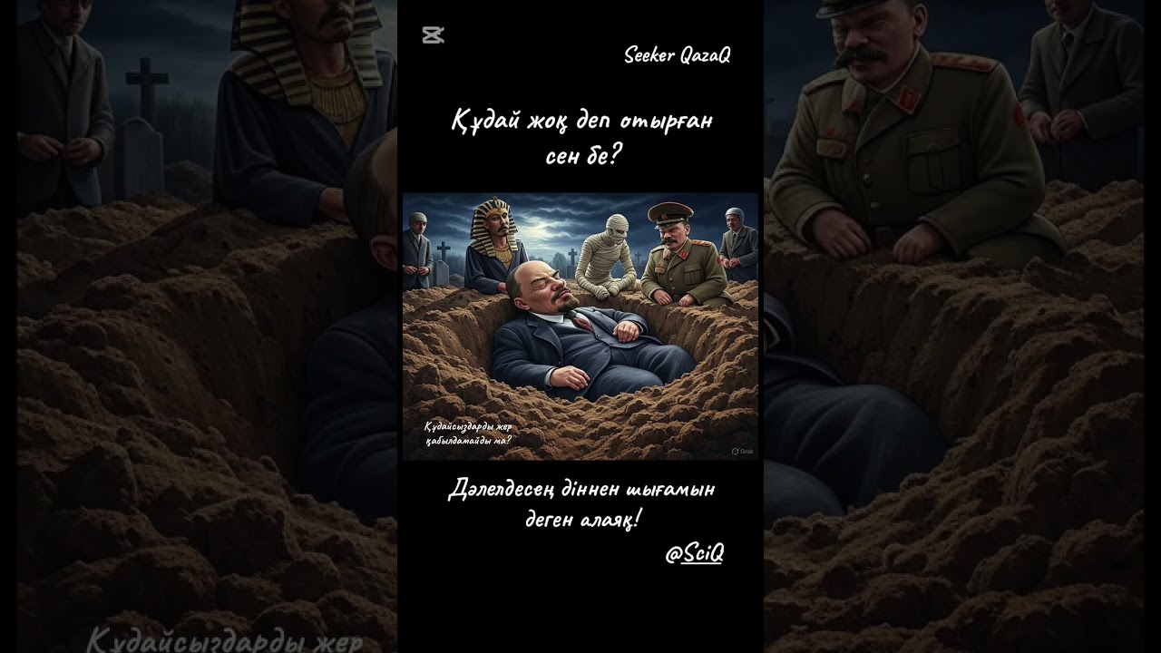 Құдай жоқ деп отырған сен бе?