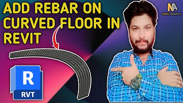 How to Add Rebar on Curved Floor in Revit | Tutorial urdu hindi | Nabeel Architect