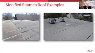 Photos of Built-Up and Mod Bit Roofs