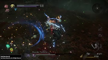 Nioh 2 Beta: Maeda Toshiie - Switchglaive (No Damage)