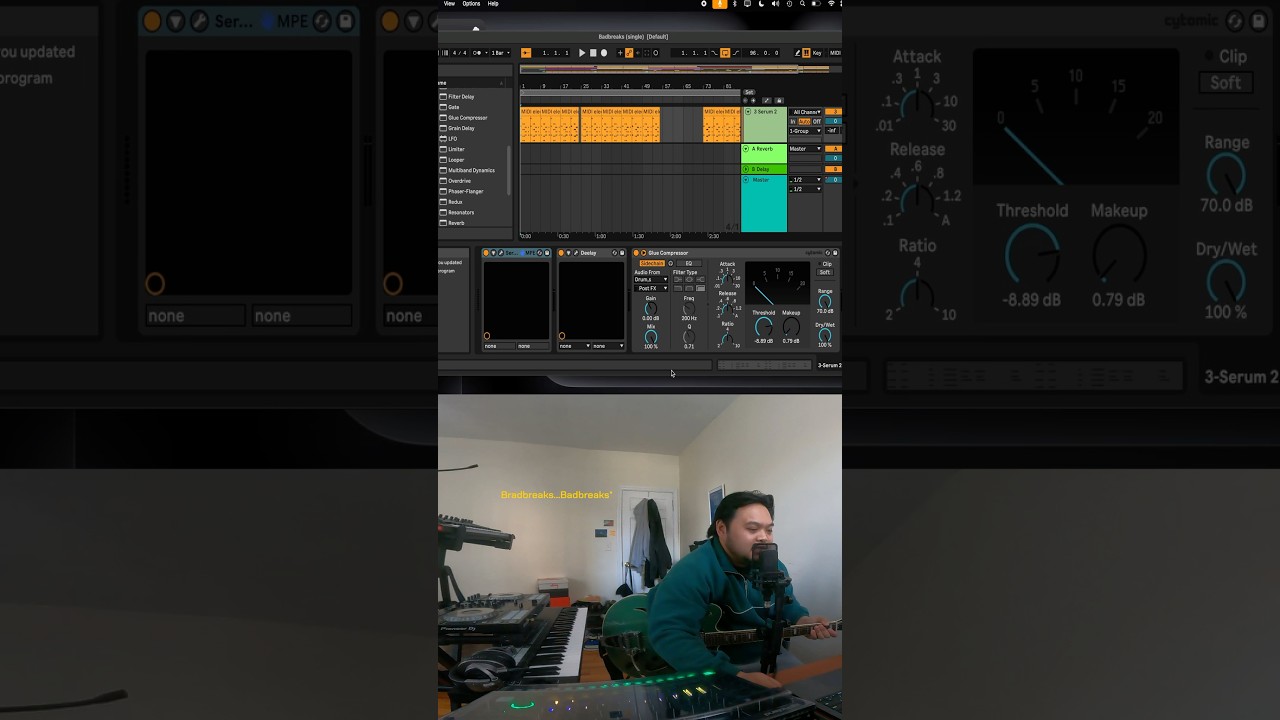 Breaking down my new single, “Badbreaks” and my workflow in 