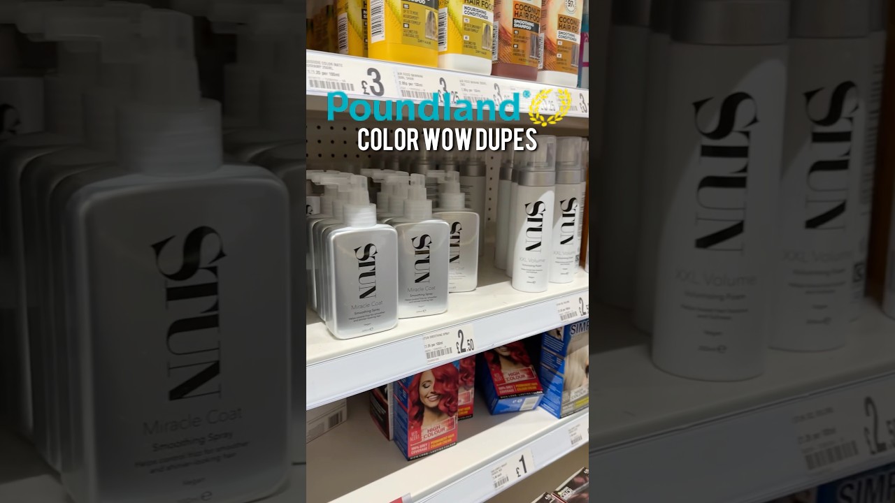 Poundland ColorWow Dupes for £2.50!💰