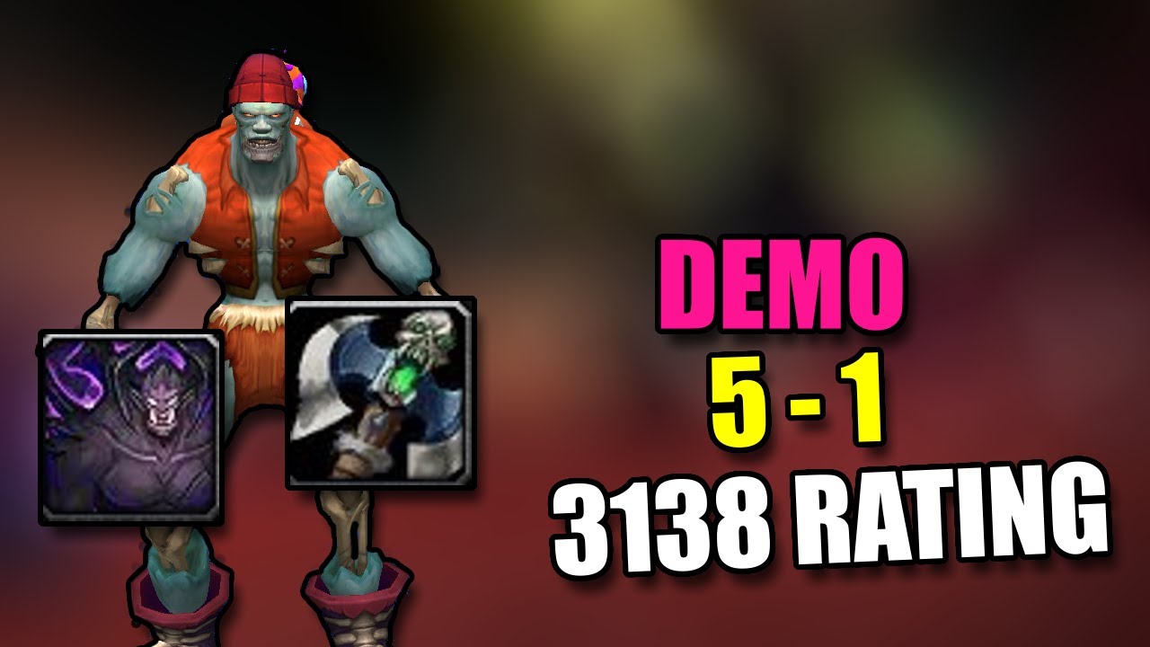 Demonology Warlock Dominates Solo Shuffle: 5 Wins at 3200 Rating - YouTube