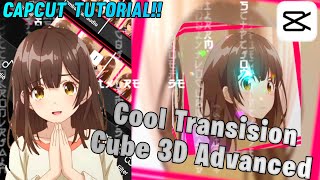 Transision Cube 3D Advanced || CapCut Tutorial screenshot 5
