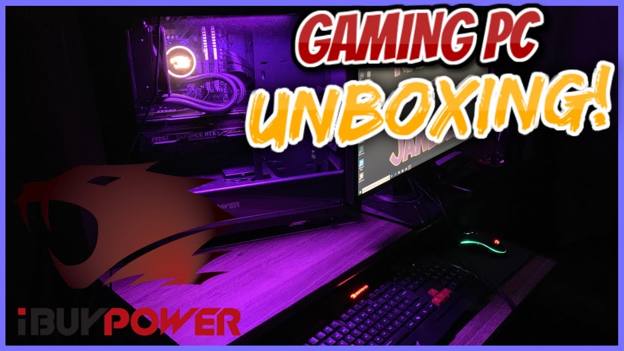 iBUYPOWER GAMING PC UNBOXING!! - YouTube