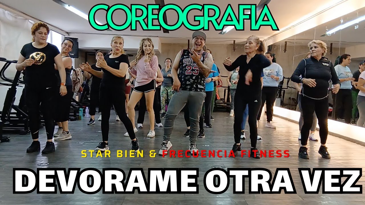 SALSA PARA QUEMAR CALORIAS 🔥 | DEVORAME OTRA VEZ | SALSA  | COREOGRAFIA  FT. DAVID DOMINGUEZ