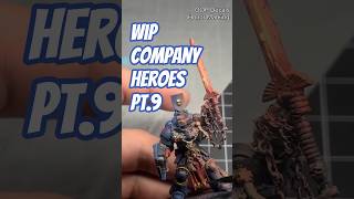 Crimson Fists Company Heroes Pt.9 #warhammer40k #spacemarines #miniaturepainting #kitbash