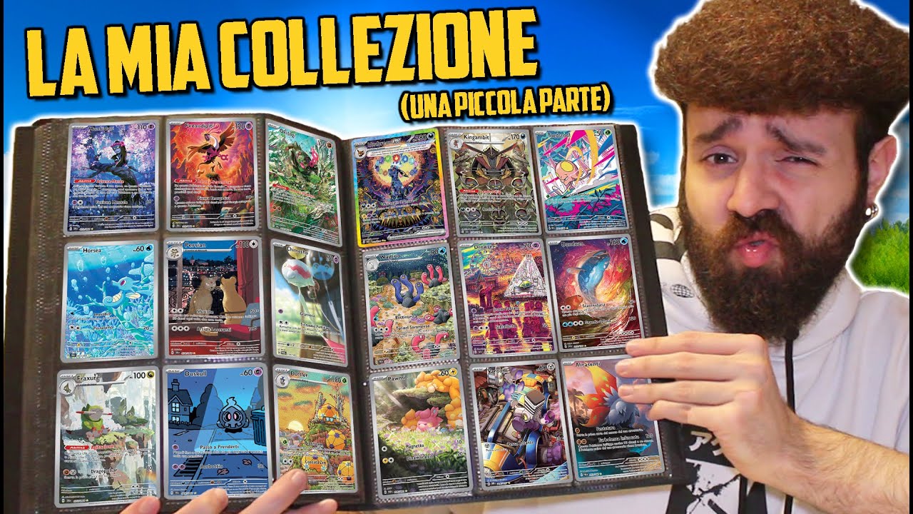 LA MIA COLLEZIONE DI CARTE POKEMON! - una piccola parte - - YouTube