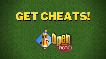How To Turn On CHEATS In RollerCoaster Tycoon! [OpenRCT2 Cheats]