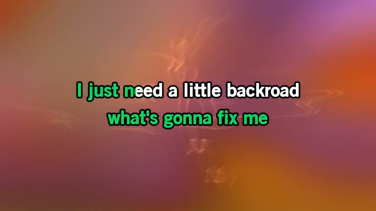 Alexandra Kay - Backroad Therapy [Karaoke Version]