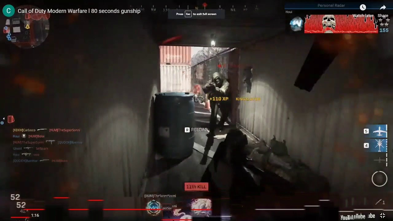 Welcome to the party with a gunship (official music video)