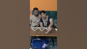 move 3 Sticks and make it 5 triangle #challengevideo #challeger #puzzlegame #puzzle