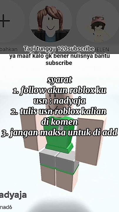 #baconroblox #botak#fypo #beranda#bantu subscribe #open add#