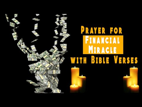 Prayer for Financial Miracle with Bible Verses - Financial Breakthrough