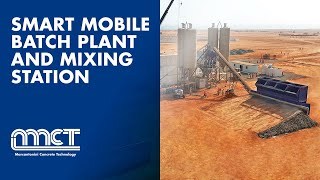 Concrete Mobile Batch Plant and Mixing Station on Container for Concrete Production MCT Italy   7 screenshot 2