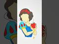 Snow White Drawing ASMR 🍎✨