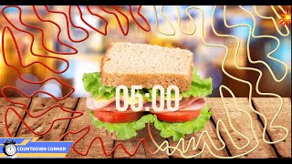 5 Minute Countdown timer bomb Sandwich Challenge!
