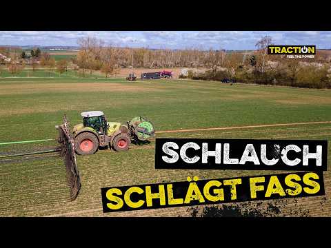 Liquid manure from a hose instead of a tanker: How effective is umbilical application technology ...