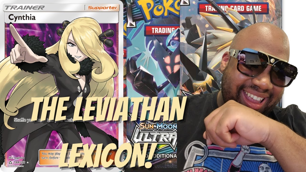 YouTube Pokemon Card Pokedex! Full Art Cynthia (Ultra Prism)