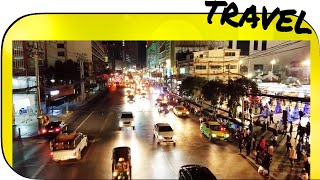 Bangkok Thailand: Day 1 (The Travel Vlog Series) Khaosan Road, NEON Night Market