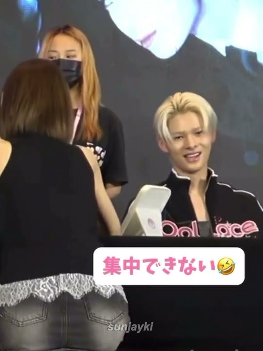 I WANT WHAT THEY HAVE 😭❤️ #ni_ki #enhypen #moonjaeyun #fanmeet #walktheline