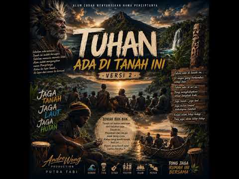 TUHAN ADA DI TANAH INI (Versi 2) | Andre Wong (Official Lyric Video)
