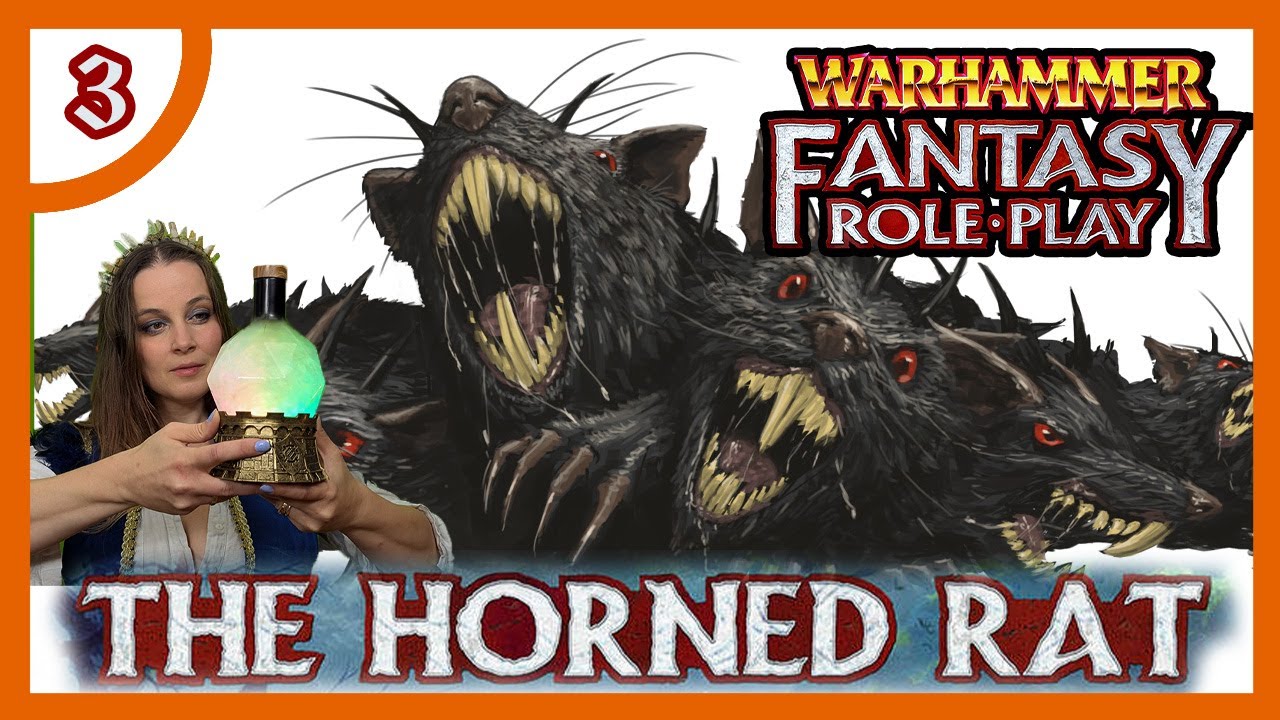 Warhammer Fantasy -  The Horned Rat / Die Gehörnte Ratte  - Teil 3 Pen and Paper (Enemy Within)