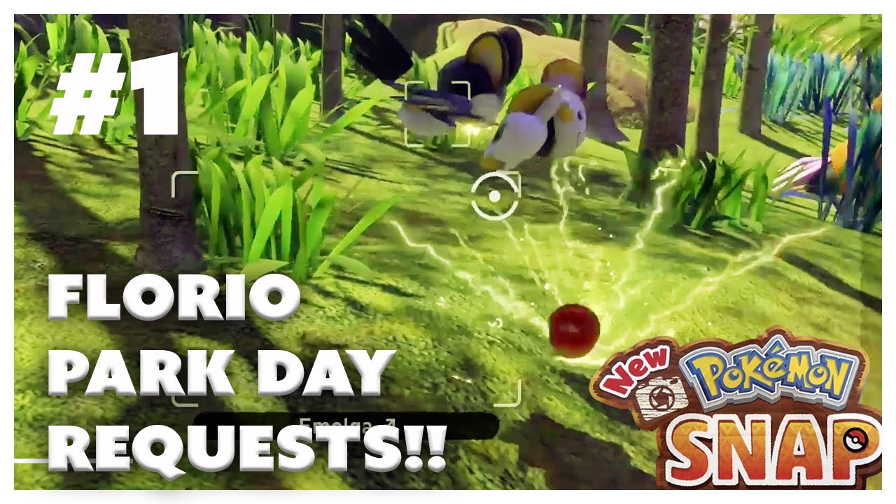 YOUR GIRL COMPLETED REQUESTS | New Pokemon Snap Requests FLORIO Nature Park Day!! Part 1