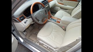 2002 Lexus LS430 complete TEST DRIVE video review!