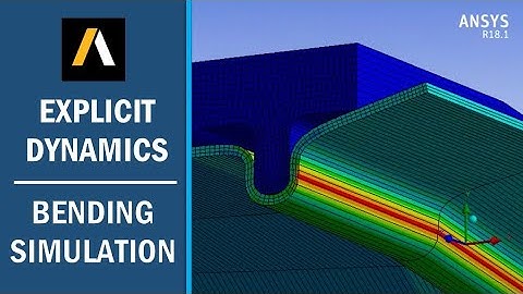 Ansys Workbench | Explicit Dynamics | Manufacturing simulation of a metal can lid