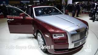 RollsRoyce Refreshes Ghost Series | Geneva Motor Show