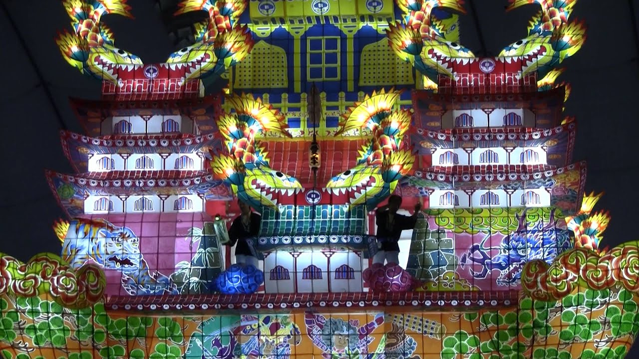 能代七夕「天空の不夜城」　ふるさと祭りh28.1.10